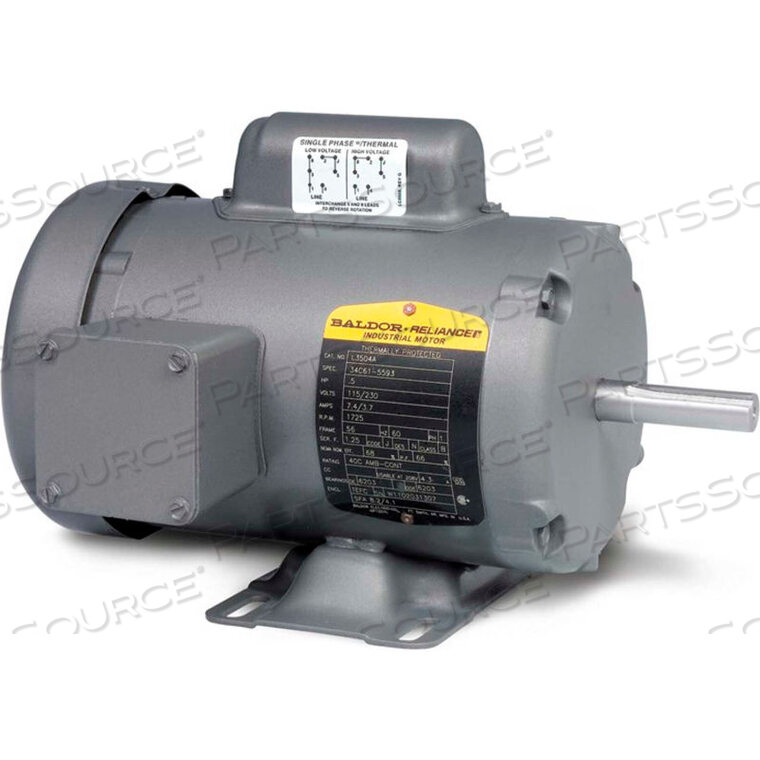 OEM#: L3506-50MOTOR, .75HP, MOTOR-RPMRPM, 1PH, 50HZ, 56, 3520L, TEF by BALDOR