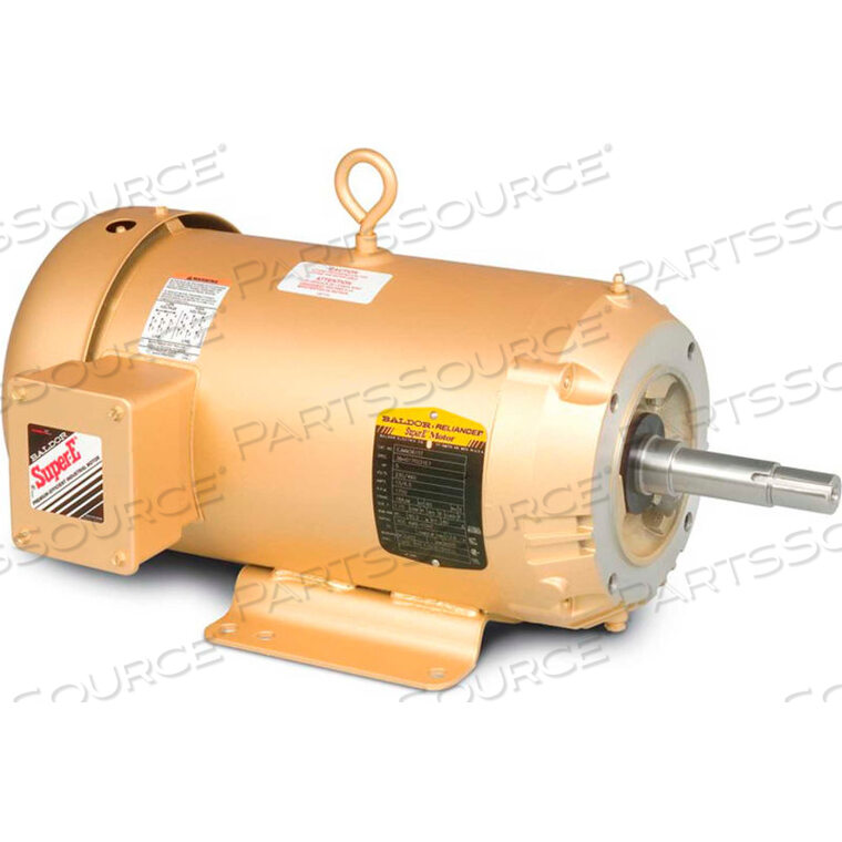 OEM#: VEJMM3615TMOTOR, 5HP, 1750RPM, 3PH, 60HZ, 184JM, 3640M, TEFC, F1 by BALDOR