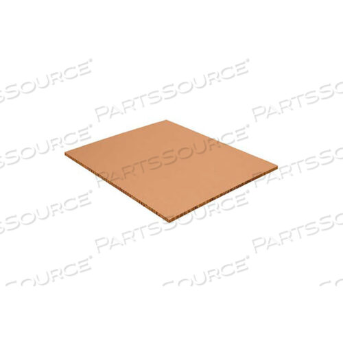 OEM#: HC4048015HONEYCOMB PALLET SHEETS 40 X 48 X 1/2 KRAFT, 80 PACK by Box Packaging Inc