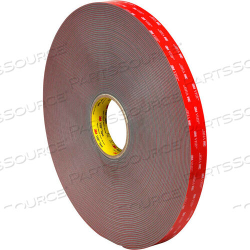OEM#: VHB499101R4991 DOUBLE SIDED VHB ACRYLIC FOAM TAPE 1 X 5 YDS. 90 MIL GRAY by 3M Consumer