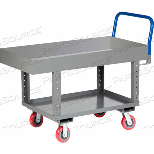 OEM#: RNL2X624486PYAHWORK HEIGHT PLATFORM TRUCK WITH 6 DEEP DECK 24 X 48 ADJ. HEIGHT by Little Giant