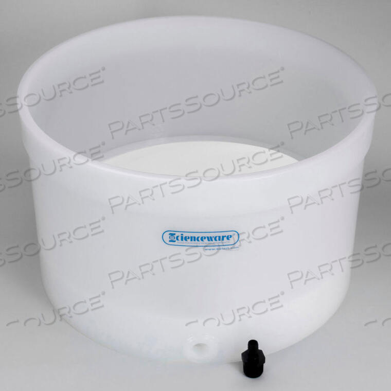 OEM#: H14626-3518BUCHNER TABLE-TOP FUNNEL WITH MEDIUM POROSITY REMOVABLE PLATE, 18 I.D., 11.5H by Bel-Art Products