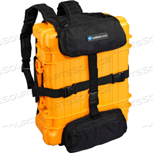 OEM#: 5.4618BACK PACK HARNESS SYSTEM FOR TYPE 5000 OUTDOOR CASES 11L X 3W X 17H, BLACK by B&W North America