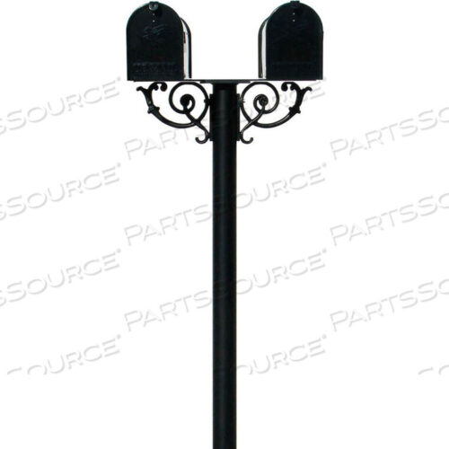 OEM#: HPWS2-000-E1THE HANFORD TWIN POST (WITH SUPPORT BRACE) NO BASE & E1 ECONOMY MAILBOX by Qualarc
