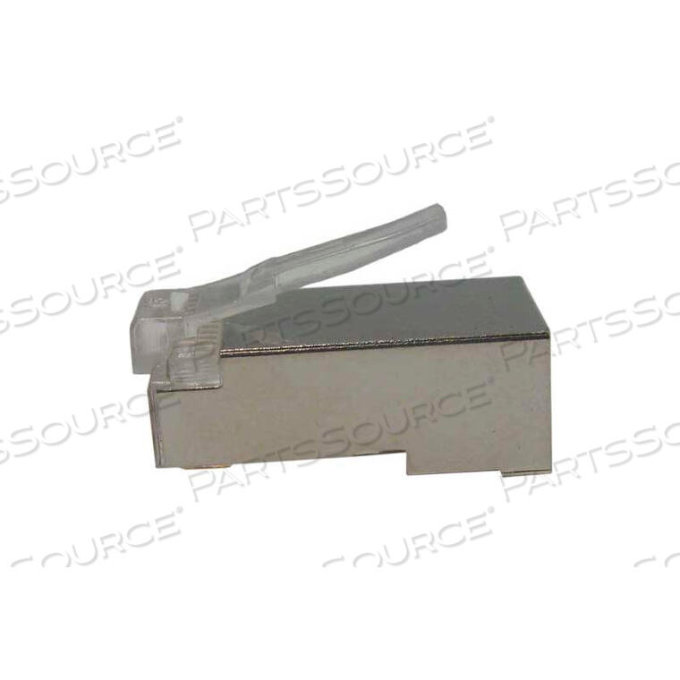 OEM#: 011-017-100VERTICAL CABLE CAT5E SHIELDED PLUG FOR ROUND SOLID/STRANDED CABLE, 100/PACK by Chiptech, Inc Dba Vertical Cable