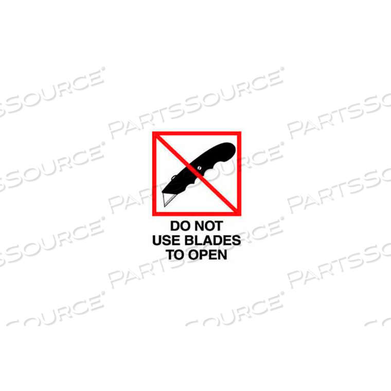 OEM#: DL4461DO NOT USE BLADES 3 X 4 - WHITE / RED / BLACK by Decker Tape Products