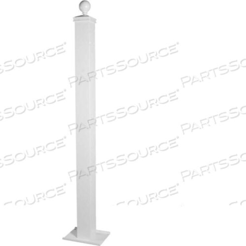 OEM#: DVJR0060SMPA-3SIDE MOUNT/ABOVE GROUND POST FOR WEEKEND AWAY VAULT (DVJR0060) DVJR0060SMPA - WHITE by Dvault Company