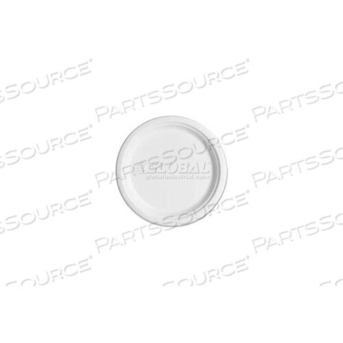 OEM#: ECOEPP013PKSUGARCANE PLATES, 9 DIA., NATURAL WHITE, 50/PACK by Eco-Products
