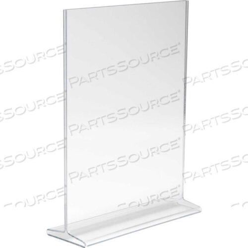 OEM#: HPCT811VTPVERTICAL TOP LOAD SIGN HOLDER, 8-1/2W X 11H, CLEAR ACRYLIC by Econoco