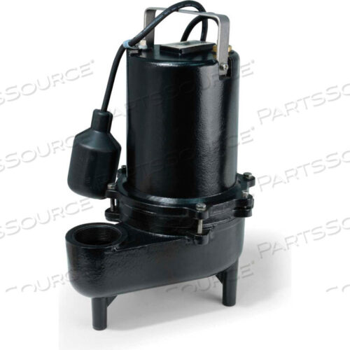 OEM#: ESE50WSUBMERSIBLE SEWAGE PUMP, CAST IRON, 1/2 HP by Eco Flo Products Inc