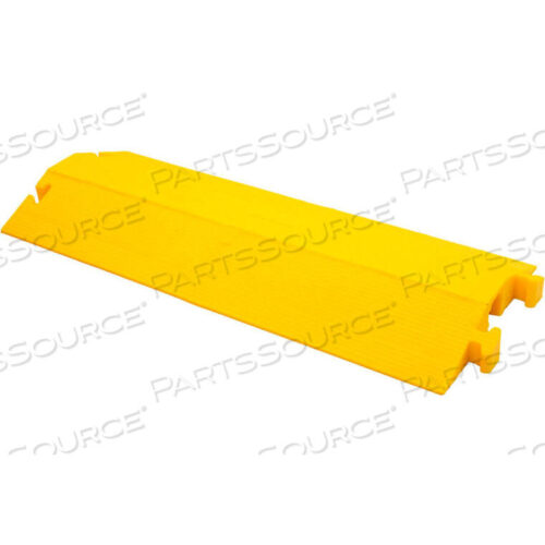 OEM#: ED2210-YSINGLE CHANNEL DROP OVER, 2W X 2H, YELLOW by Elasco Products.