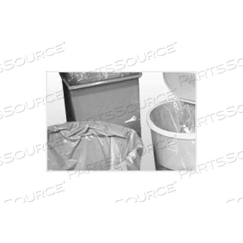 OEM#: HDN2433HIGH DENSITY 12-16 GAL. TRASH CAN LINER, 6 MICRONS, 24 X 33, PKG QTY 1000 by Elkay Plastics