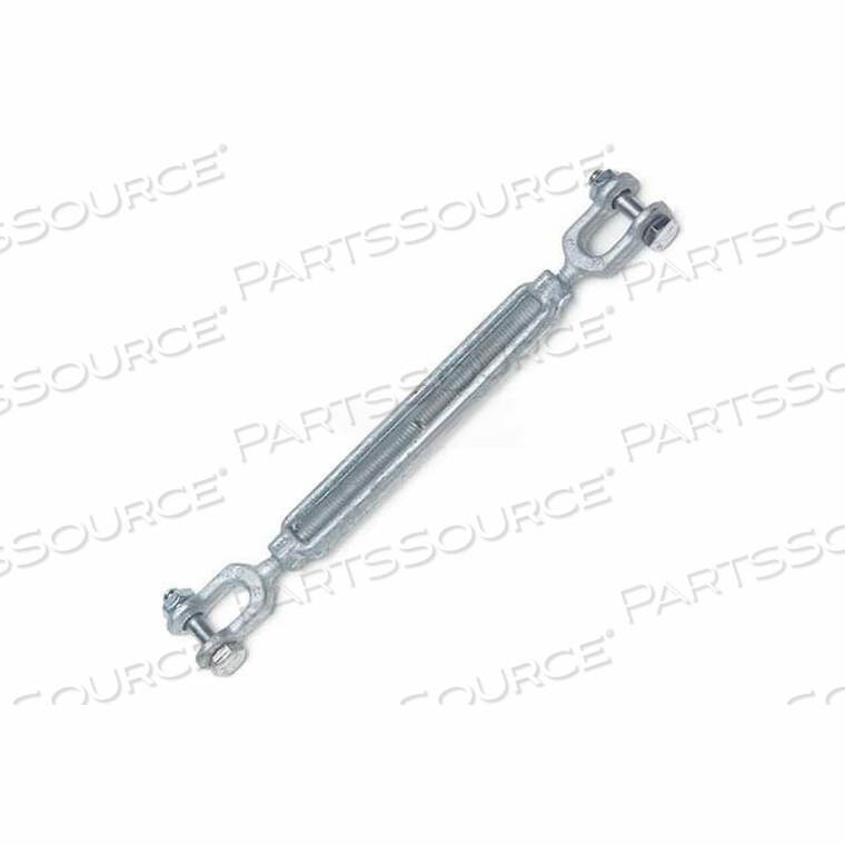 OEM#: HG38X6JJ3/8 X 6 JAW & JAW TURNBUCKLE - PACK OF 10 by Elite Sales, Inc.
