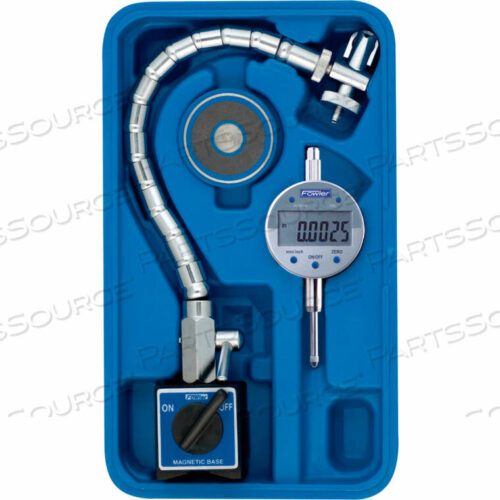 OEM#: 54-585-100CHROME FLEX MAG AND INDI-X BLUE ELECTRONIC INDICATOR SET by Fowler