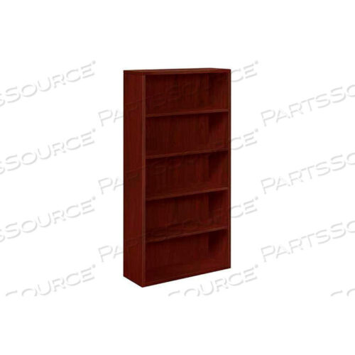 OEM#: HON105535NNBOOKCASE FIVE-SHELF 36W X 13-1/8D X 71H MAHOGANY - 10500 SERIES by HON