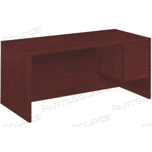 OEM#: HON10583RNNWOOD DESK - SINGLE RIGHT PEDESTAL - 66 - MAHOGANY - 10500 SERIES by HON