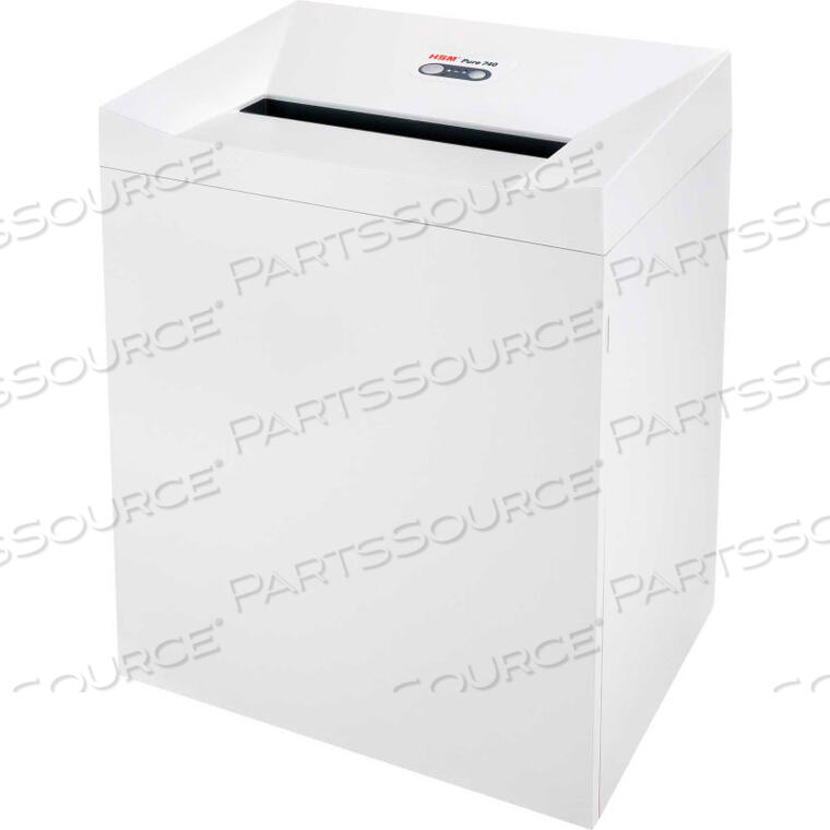 OEM#: HSM2371PURE 740 STRIP-CUT SHREDDER - 40-42 SHEET - 38.3 GALLON CAPACITY - WHITE by HSM Classic