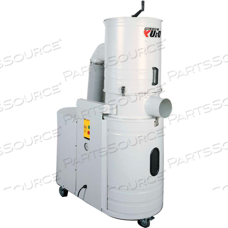 OEM#: UFO-DC105KUFO SECO 5HP 3 PHASE TOTAL ENCLOSED CANISTER DUST COLLECTOR by Air Foxx