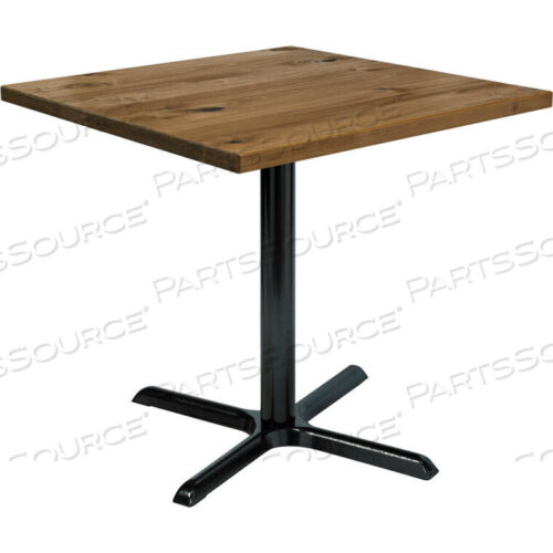 OEM#: T36SQ-B2025-LFT-NA36 SQUARE TABLE WITH VINTAGE WOOD - NATURAL by KFI