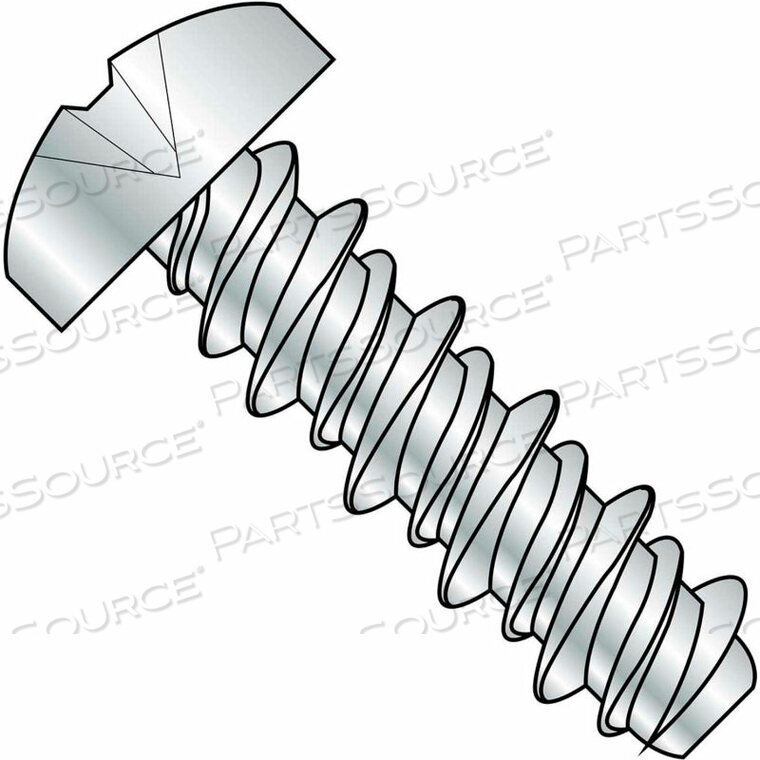 OEM#: 0812HPP#8 X 3/4 #6HD PHILLIPS PAN HIGH LOW SCREW FULLY THREADED ZINC BAKE - PKG OF 8000 by Kanebridge Corporation