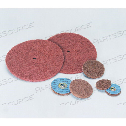 OEM#: 70103012197010301219 STANDARD ABRASIVES™ DISC, NON-WOVEN, 2 INCH DIA, AO, 1/4 INCH ARBOR by 3M Consumer