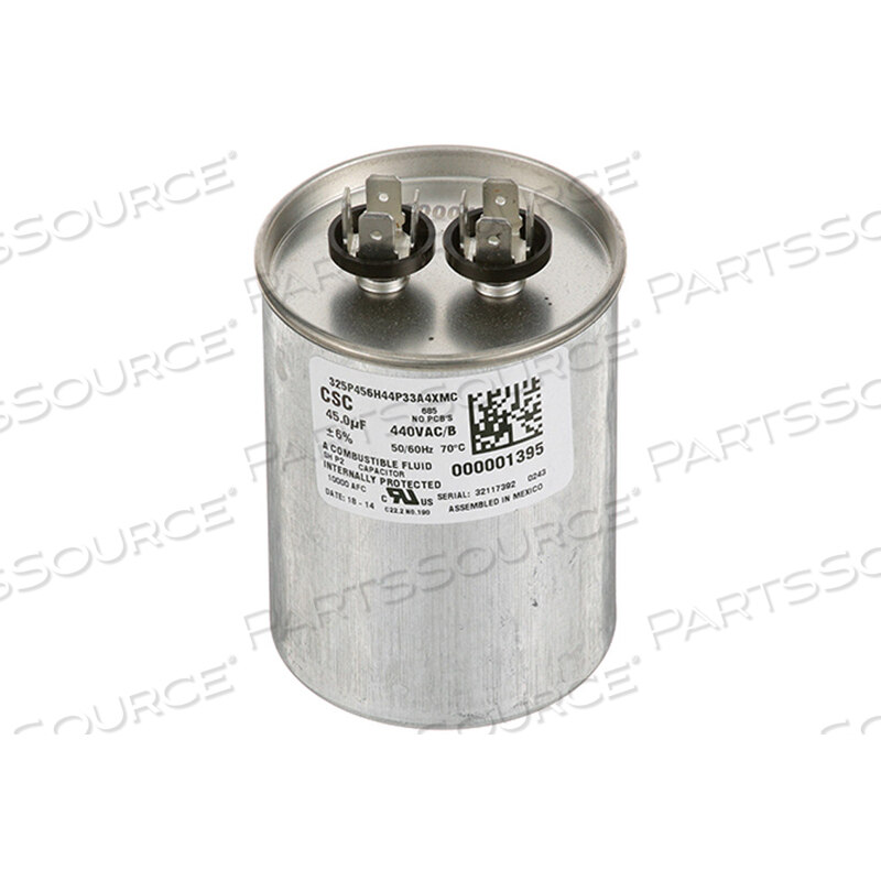 OEM#: 000001395CAPACITOR RUN 45MFD 440V AC by Manitowoc