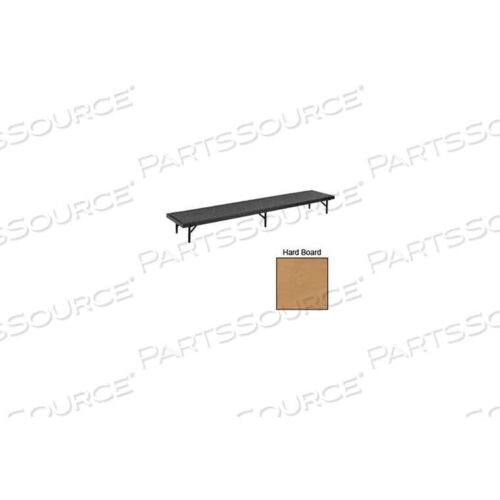 OEM#: RS24HBRISER STRAIGHT WITH HARDBOARD - 96L X 18W X 24H by National Public Seating