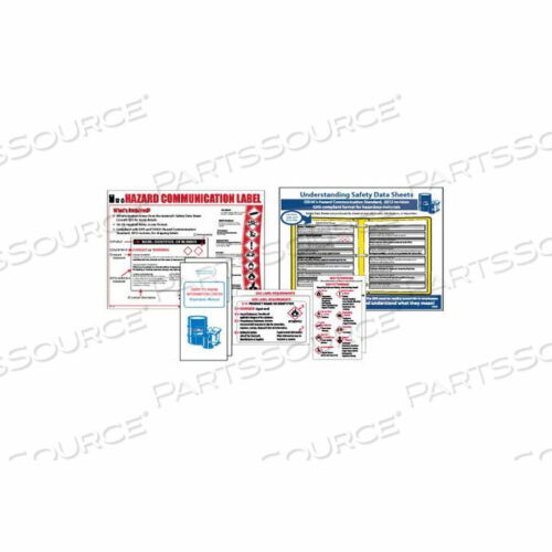 OEM#: HC12FNMC, 2 POSTERS, 20 BOOKLETS & 20 WALLET CARDS KIT - ENGLISH by National Marker Company