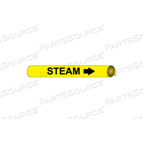 OEM#: H4097PRECOILED AND STRAP-ON PIPE MARKER - STEAM by National Marker Company