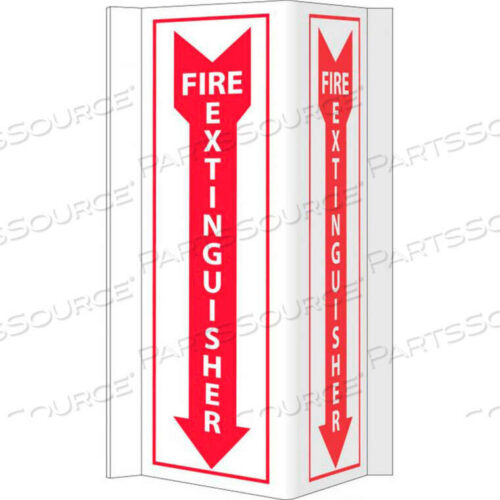 OEM#: VS42WFIRE VISI SIGN - FIRE EXTINGUISHER by National Marker Company