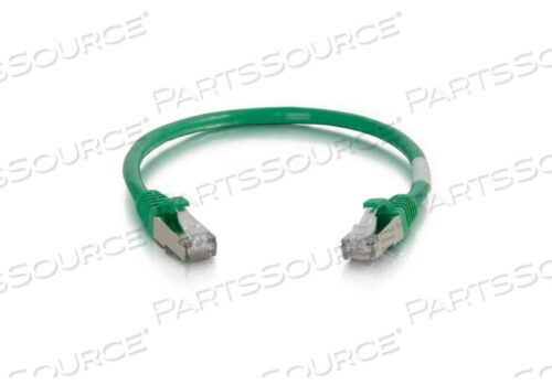 OEM#: 0083820FT 26 AWG CAT6 SNAGLESS SHIELDED ETHERNET NETWORK PATCH CABLE - GREEN by Legrand AV (C2G)