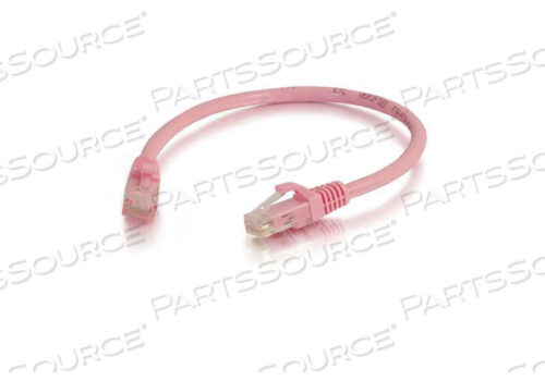 OEM#: 0405210FT 24 AWG CAT6 SNAGLESS UNSHIELDED ETHERNET NETWORK PATCH CABLE - PINK by Legrand AV (C2G)