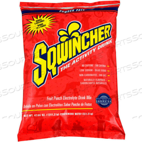 OEM#: 016405-FPINSTANT POWDER MIX - FRUIT PUNCH, 47.66 OZ. 16/CARTON by Sqwincher