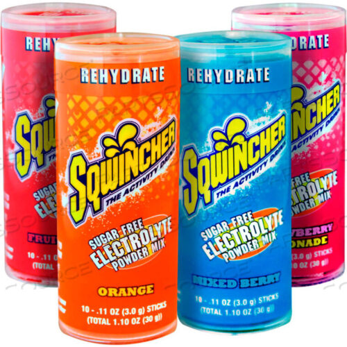 OEM#: 060119-ASDRINK MIX, ELECTROLYTE REPLACEMENT, SUGAR-FREE, 0.11 OZ. PACKAGE, 20 FL. OZ. YIELD, ASSORTED by Sqwincher