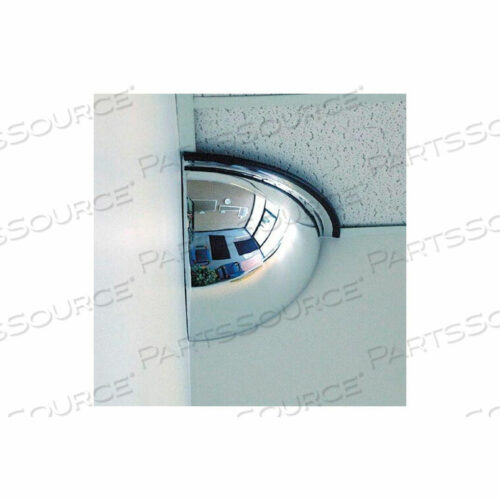 OEM#: H141305FQUARTER DOME ACRYLIC MIRROR, INDOOR, 30 DIA., VIEWING ANGLE by Safety Security Products Company