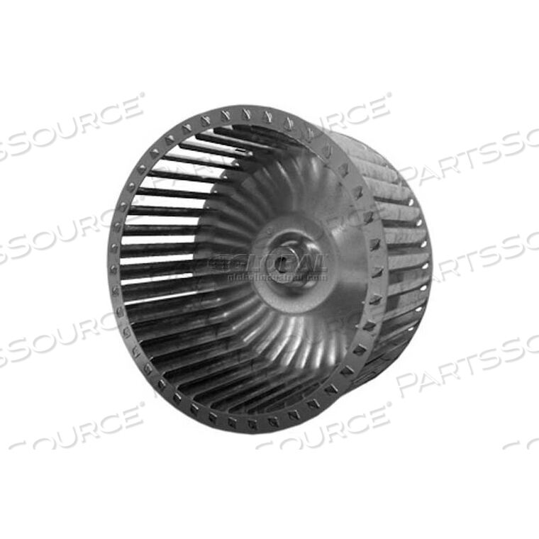 OEM#: 028957-50SINGLE INLET BLOWER WHEEL, 6-5/16 DIA., CCW, 2000 RPM, 1/2 BORE, 1-3/16W, GALVANIZED by Lau