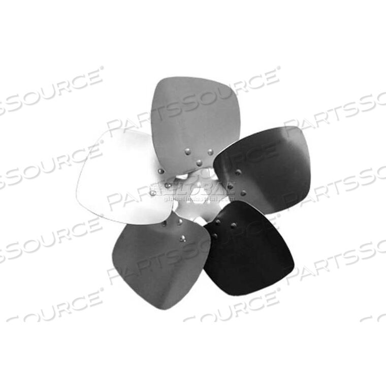 OEM#: 5C2633CWFIVE WING CONDENSER FAN BLADE, INTERCHANGEABLE HUB, ALUMINUM, CW, 26 DIA., 33 PITCH by Lau