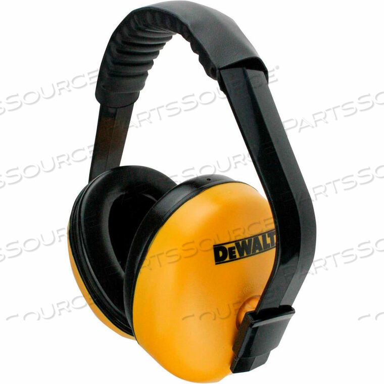OEM#: DPG64HCINTERRUPTER EARMUFF, NRR 23DB, YELLOW/BLACK by DeWalt