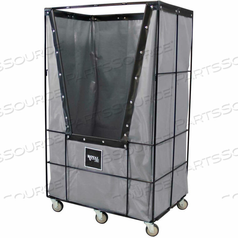 OEM#: R48-GGX-BWE-4UNNBULK WIRE TRUCK, 40 CU FT, GRAY VINYL by Royal Basket Trucks