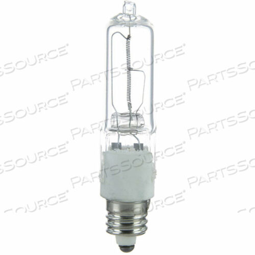 SUNLITE Q75/CL/MC 75W SINGLE ENDED T4 HALOGEN BULB, MINI CAN BASE, CLEAR