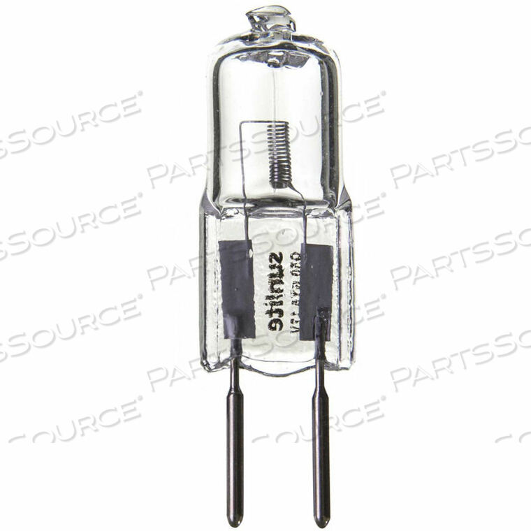 OEM#: 03280-SUSUNLITE Q50/CL/GY6/12V 50W SINGLE ENDED T3.5 HALOGEN BULB, GY6.35 BASE, CLEAR by Sunshine