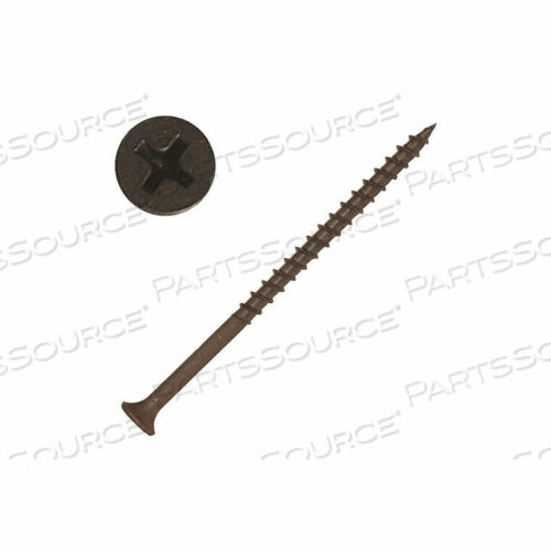 OEM#: DW-8300C-5#8 X 3 PHILLIPS BUGLE HEAD DRYWALL SCREW - STEEL - PARTIAL THREAD - COARSE - PKG OF 5 LBS by Screw Products, Inc.