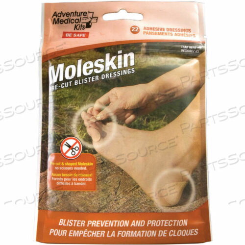 OEM#: 0155-0400MOLESKIN, PRE-CUT AND SHAPED, 22 PC. by Tender Corporation