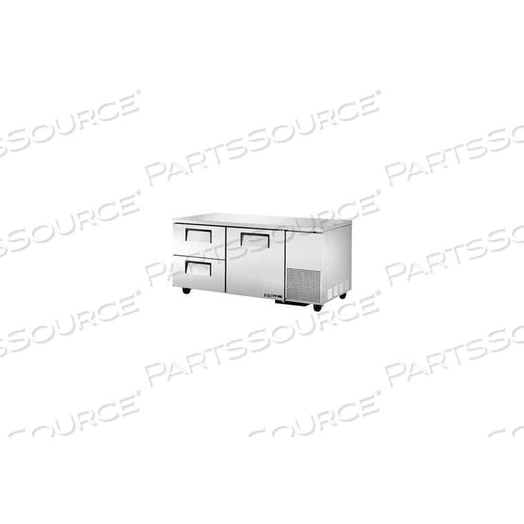 OEM#: TUC-67D-2-HCDEEP UNDERCOUNTER REFRIGERATOR 33 - 38F - 67-1/4W X 32-1/4D - TUC-67D-2 by True Food Service Equipment