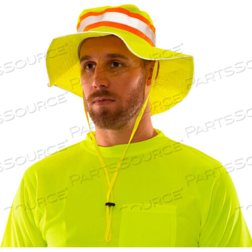 OEM#: H73222.S-MENHANCED VISIBILITY RANGER HAT, FLUORESCENT LIME, POLYESTER, S/M by Tingley Rubber
