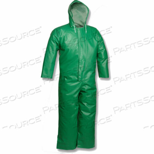 OEM#: V41108.2XV41108 SAFETYFLEX ZIPPER FLY FRONT HOODED COVERALL, 2XL by Tingley Rubber