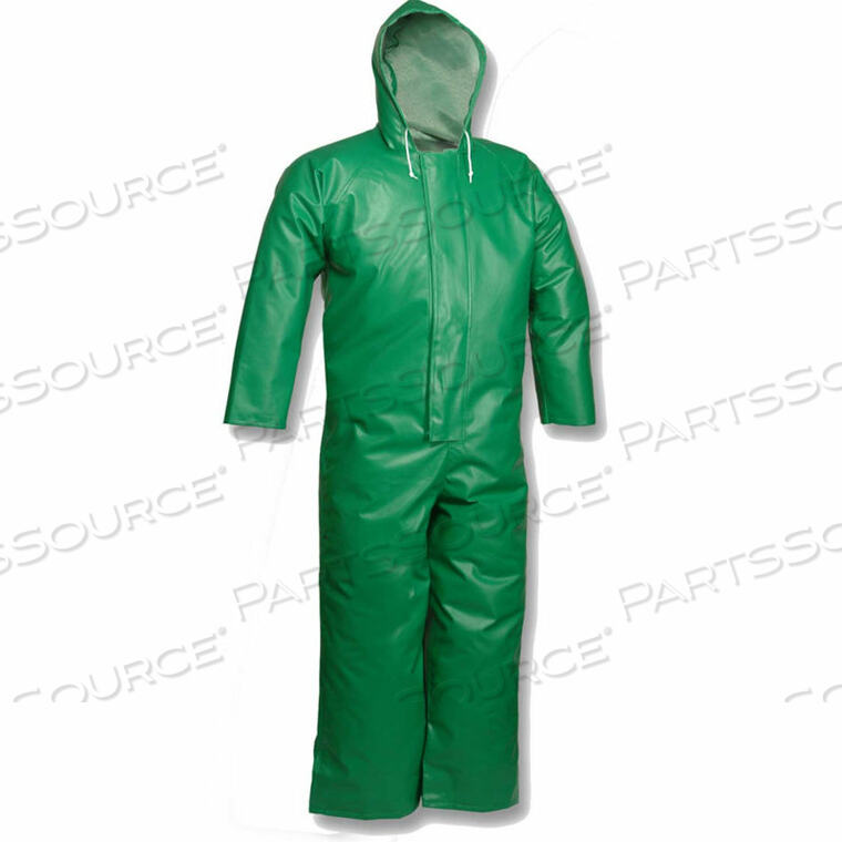 OEM#: V41108.2XV41108 SAFETYFLEX ZIPPER FLY FRONT HOODED COVERALL, 2XL by Tingley Rubber