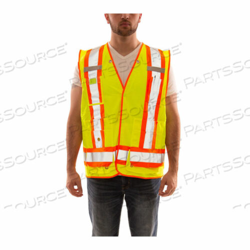 OEM#: V71852C.4X-5XSURVEYOR VEST, C2L2, SOLID LIME, 4XL/5XL by Tingley Rubber