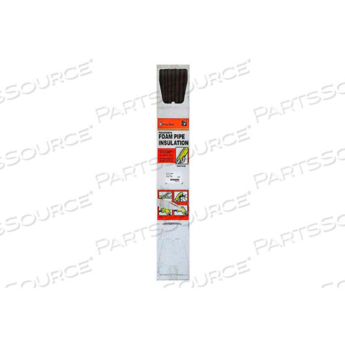 OEM#: 5P12XB6FROST KING PRE-SLIT PIPE INSULATION, 1/2 THICK FOR 1 COPPER by Thermwell Products Co., Inc.