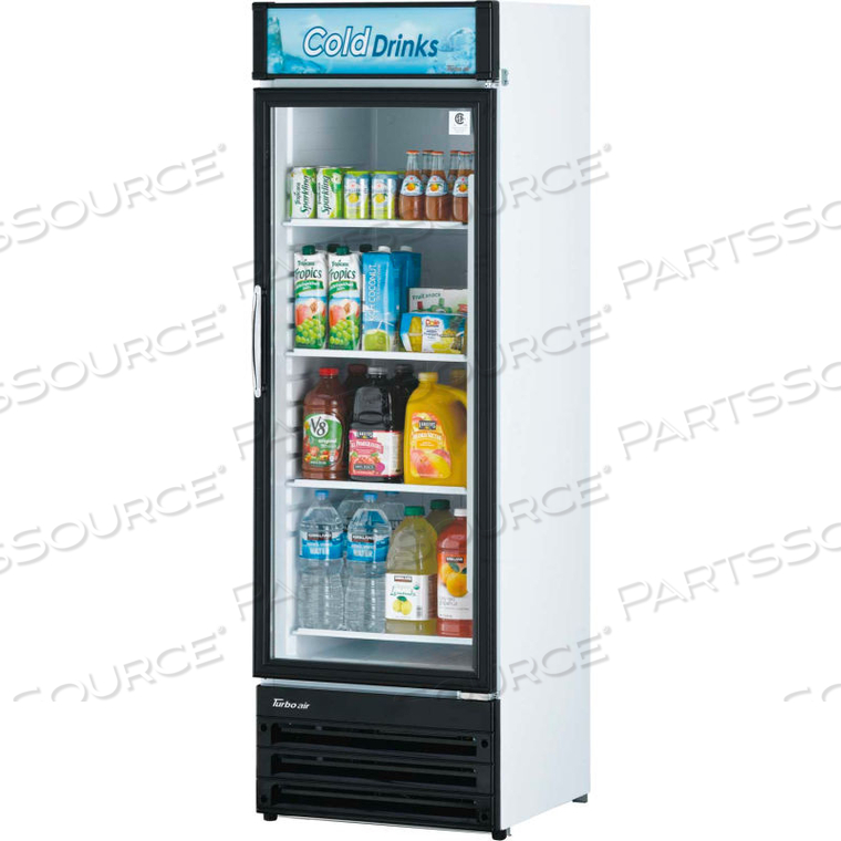 OEM#: TGM-14RV-N6SWING GLASS DOOR MERCHANDISER 73-5/8H by Turbo Air Inc